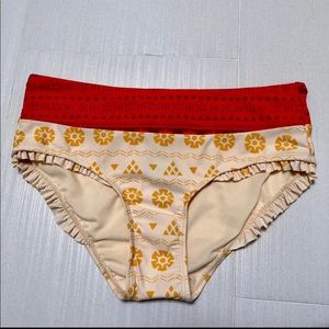 Moana ruffled bikini bottom